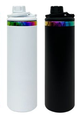 20oz Rainbow Plated Water Bottles - PRE-ORDER