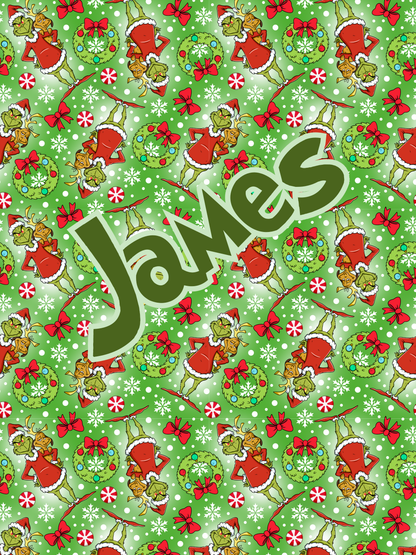 Christmas Name Blanket - PRE-ORDER