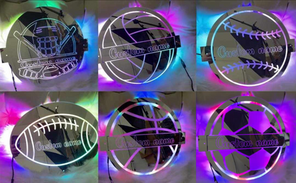 Volleyball LED Acrylic Mirrors - PRE-ORDER