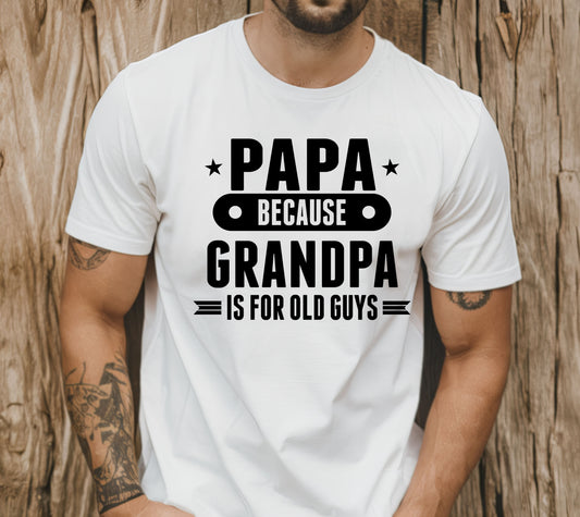 Grandpa's for Old Guys Transfer - 1251