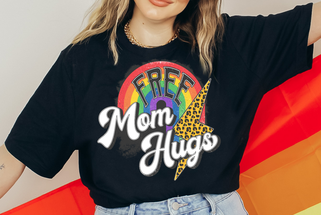 Free Mom Hugs DTF Transfer - 1168