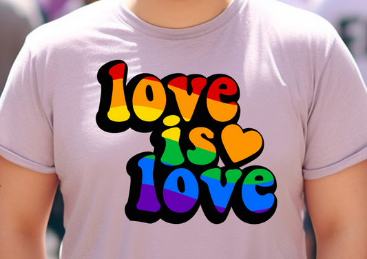 Love Is Love DTF Transfer - 1185