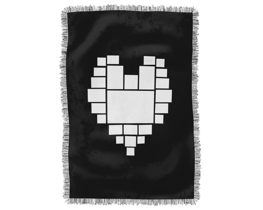Heart Panel Blanket