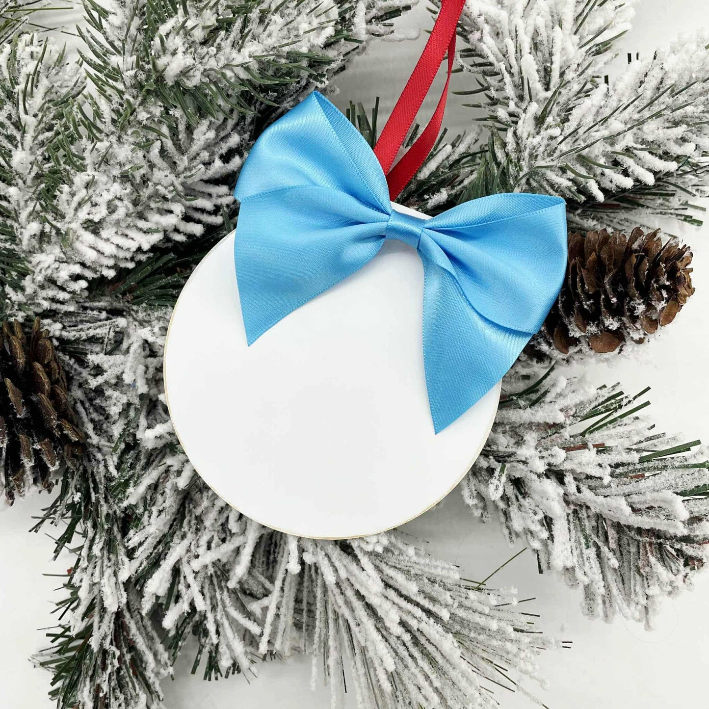 4" Round Aluminum Ornament for Sublimation