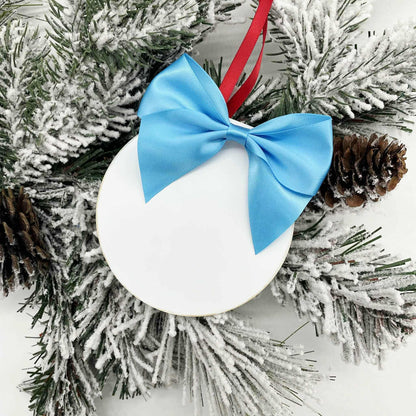 4" Round Aluminum Ornament for Sublimation