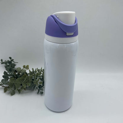 Sip & Flow 32oz with Coloured Lids Sublimation Tumbler