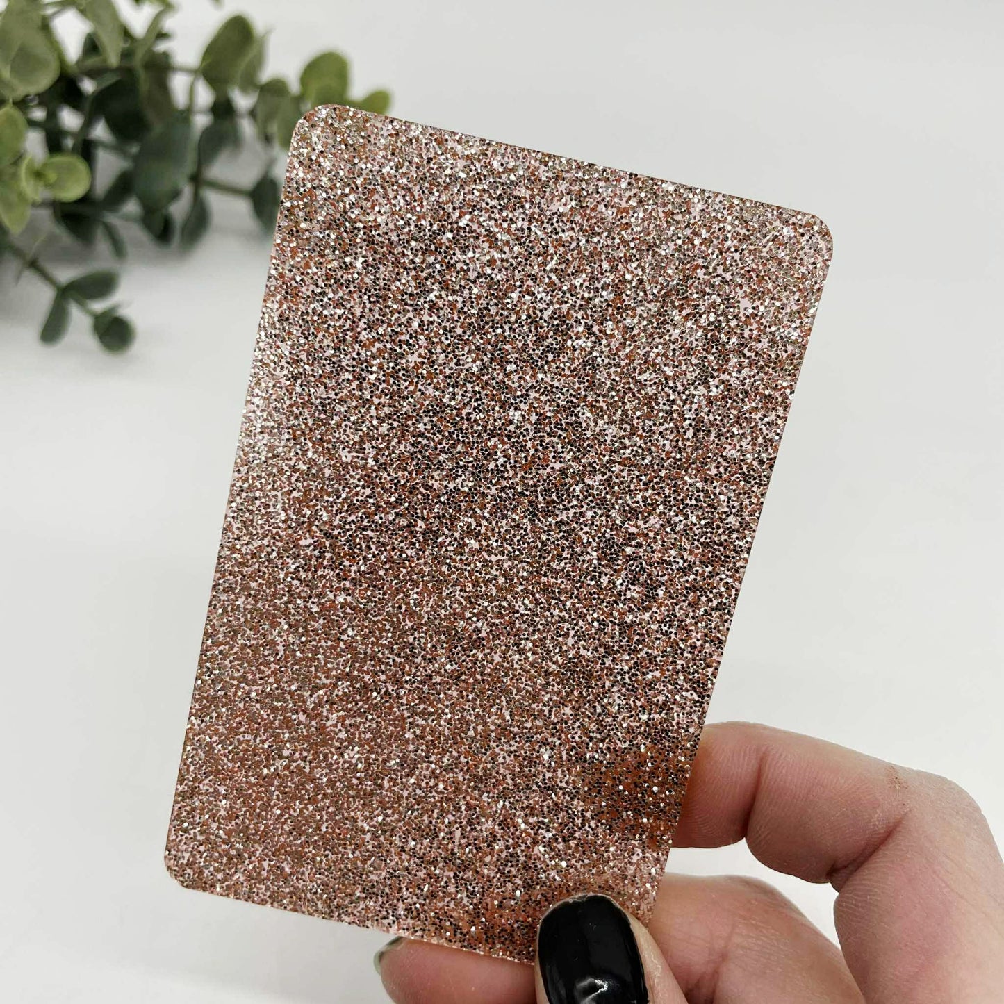 Blush Pink - Glitter Cast Acrylic Sheets 1113