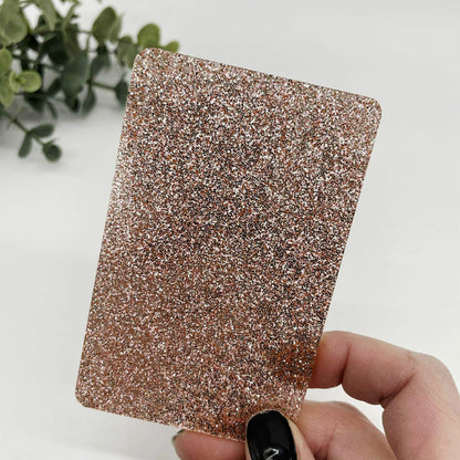 Blush Pink - Glitter Cast Acrylic Sheets 1113