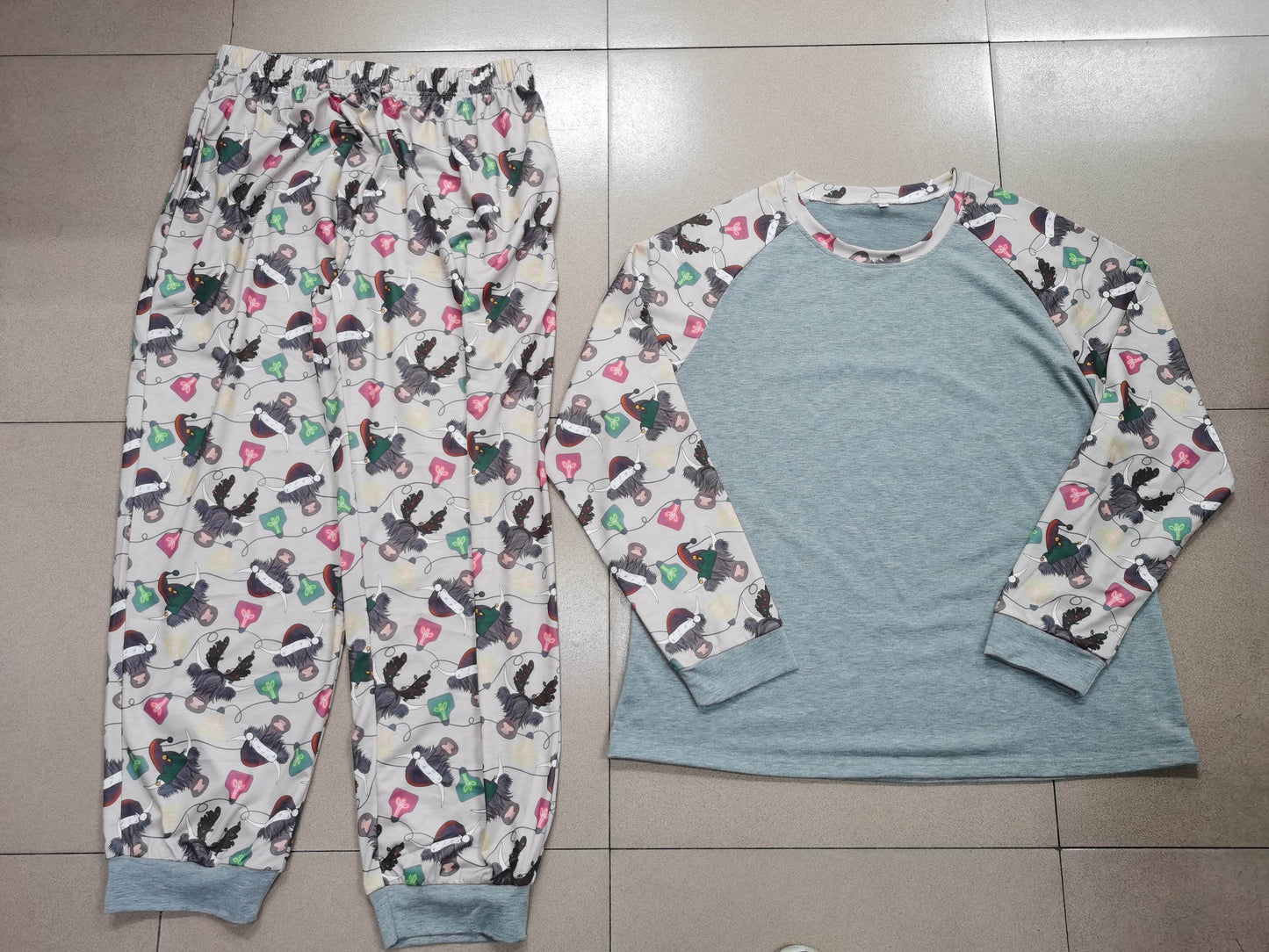 Mooey Christmas Family PJ Sets