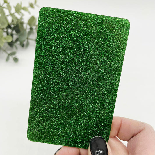Emerald - Glitter Cast Acrylic Sheets 1119