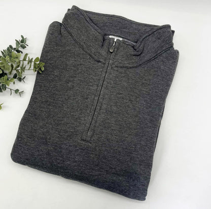 60/40 Cotton Poly Blend 1/4 Zip Crews with Side Pockets