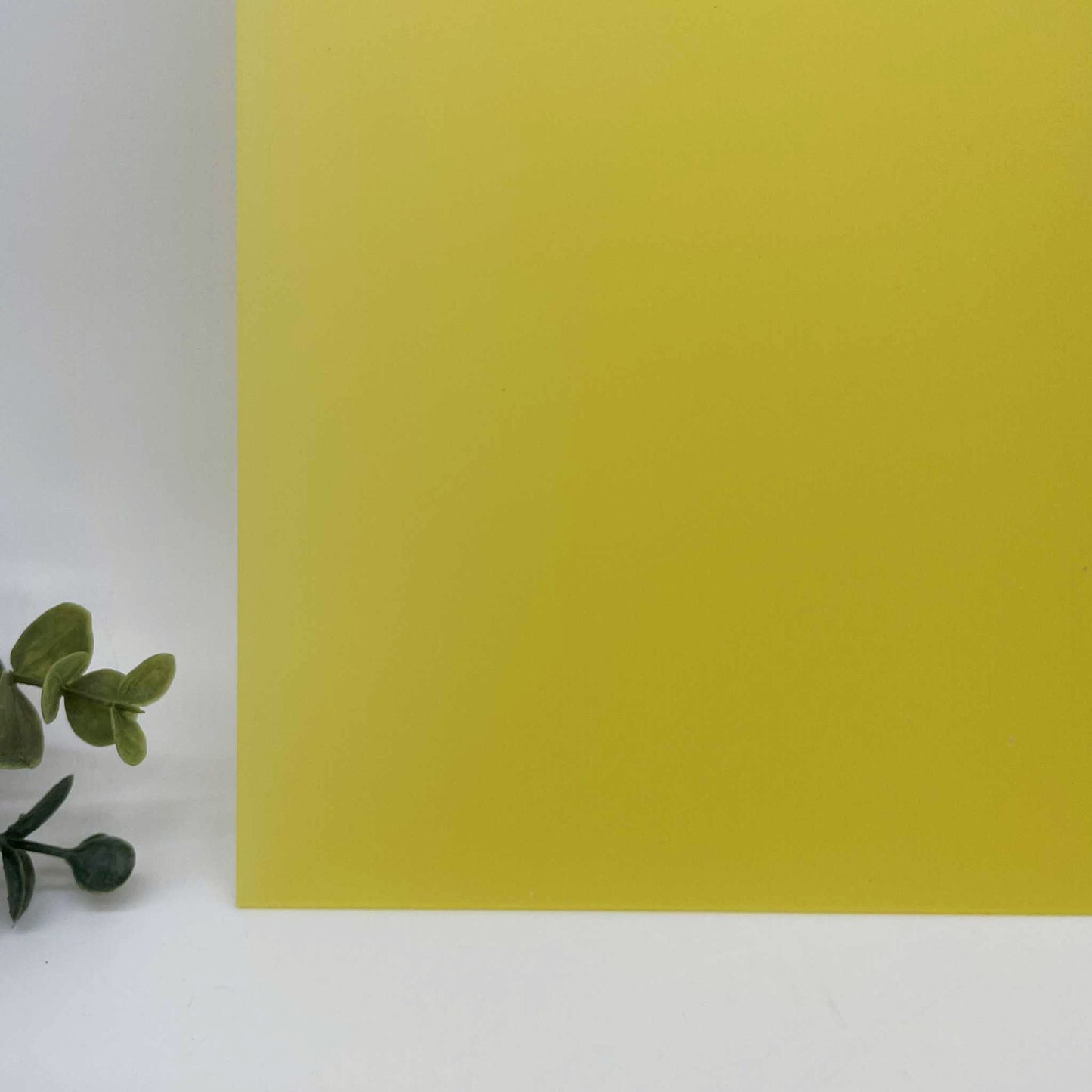 Frosty Yellow - Dualuxe Cast Acrylic Sheets 1210