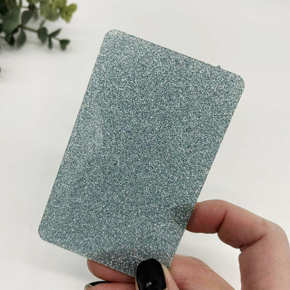Light Blue - Glitter Cast Acrylic Sheets 1107