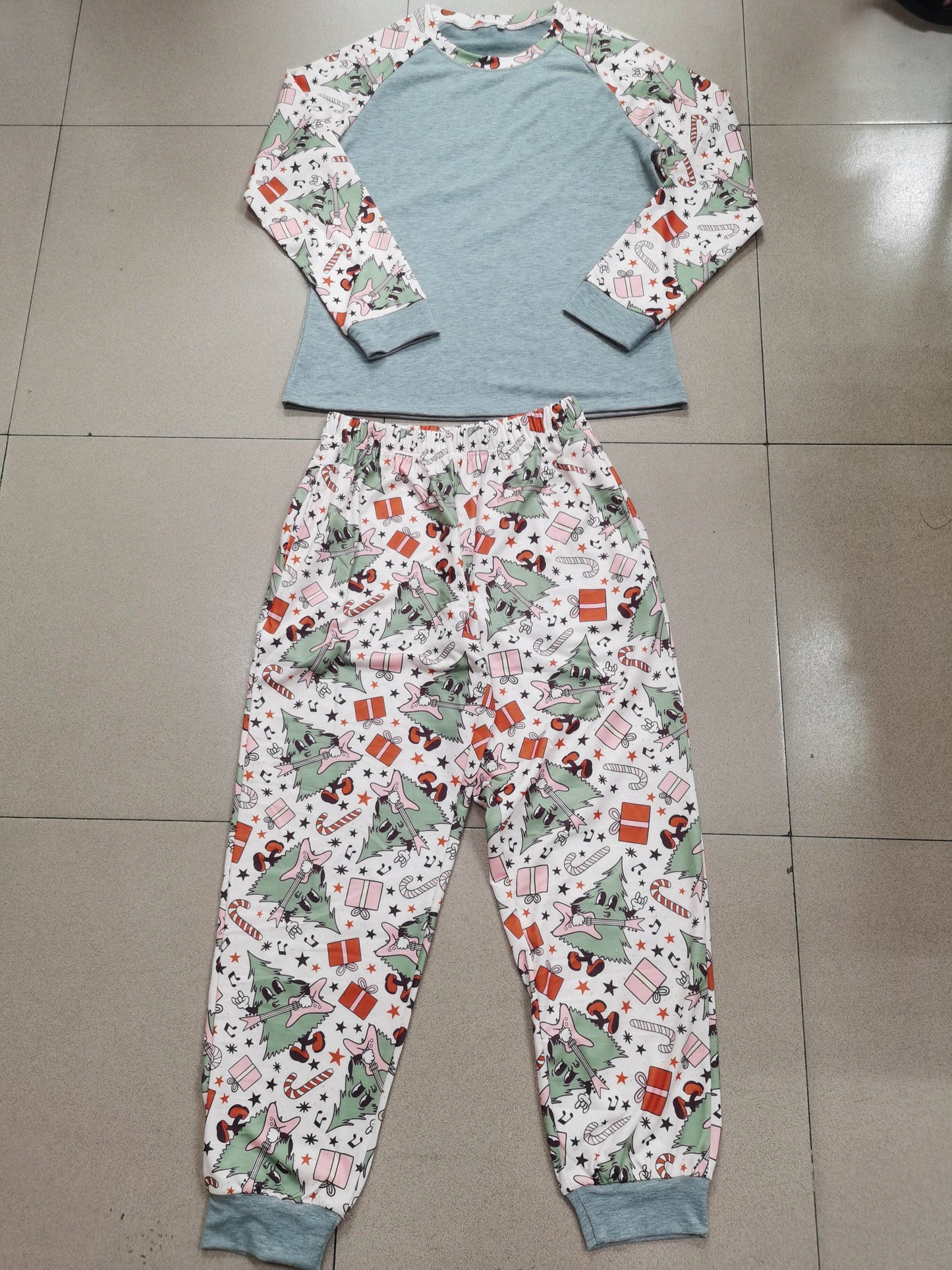 Rockin' Christmas Tree Family PJ Sets