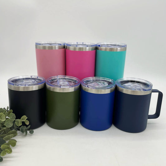 12oz Powder Coated Camp Cups