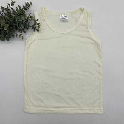 100% Polyester Toddler Muscle Tanks - IN STOCK