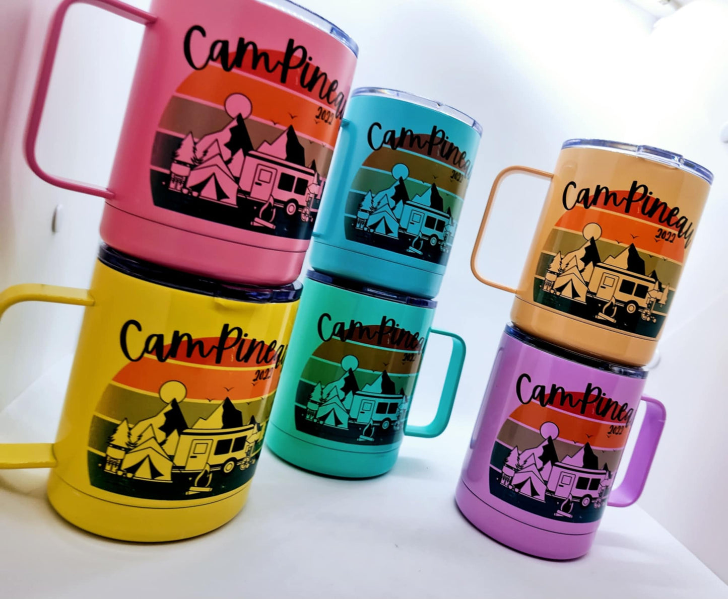 Pastel Sublimation Camp Cup