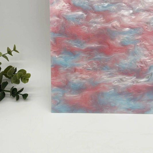 Cotton Candy - Milky Way Cast Acrylic Sheets 1103