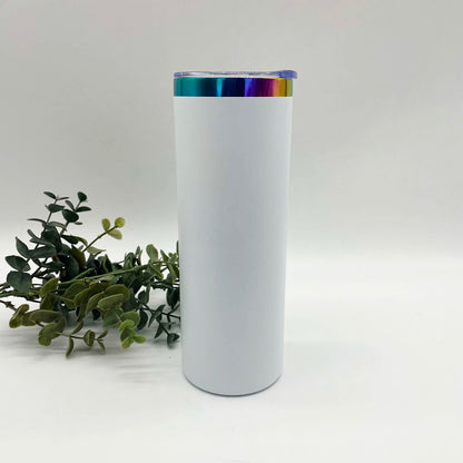 20oz Rainbow Plated Tumblers