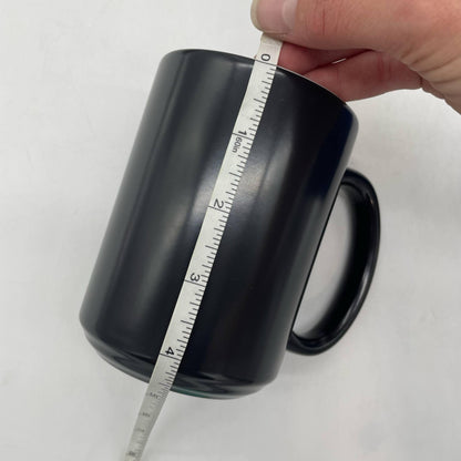 Matte Black 15oz mug