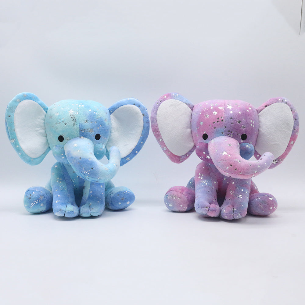 Starry Plush Birth Stat Elephant