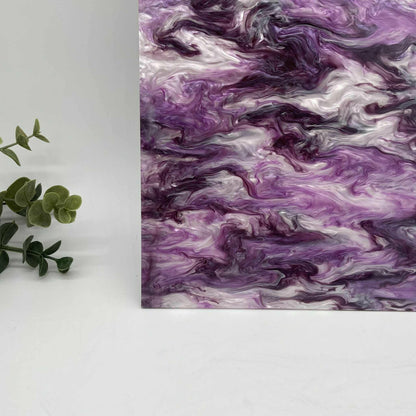Grape Float - Milky Way Cast Acrylic Sheets 1104
