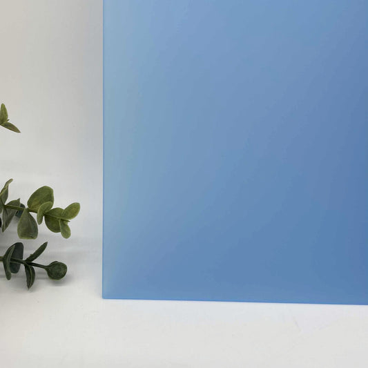 Frosty Blue - Dualuxe Cast Acrylic Sheets 1212