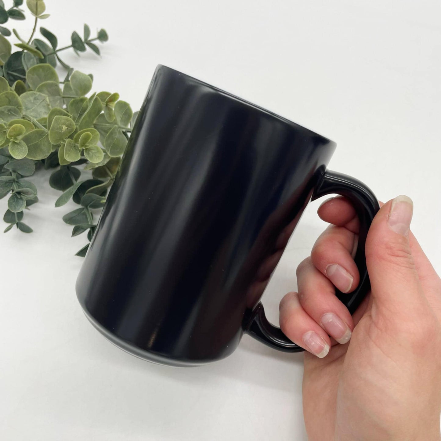 Matte Black 15oz mug