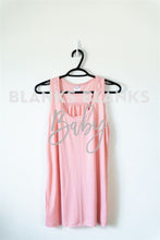Load image into Gallery viewer, 100% Polyester Adult Tanks - In Stock Vintage Pink / Small Tank
