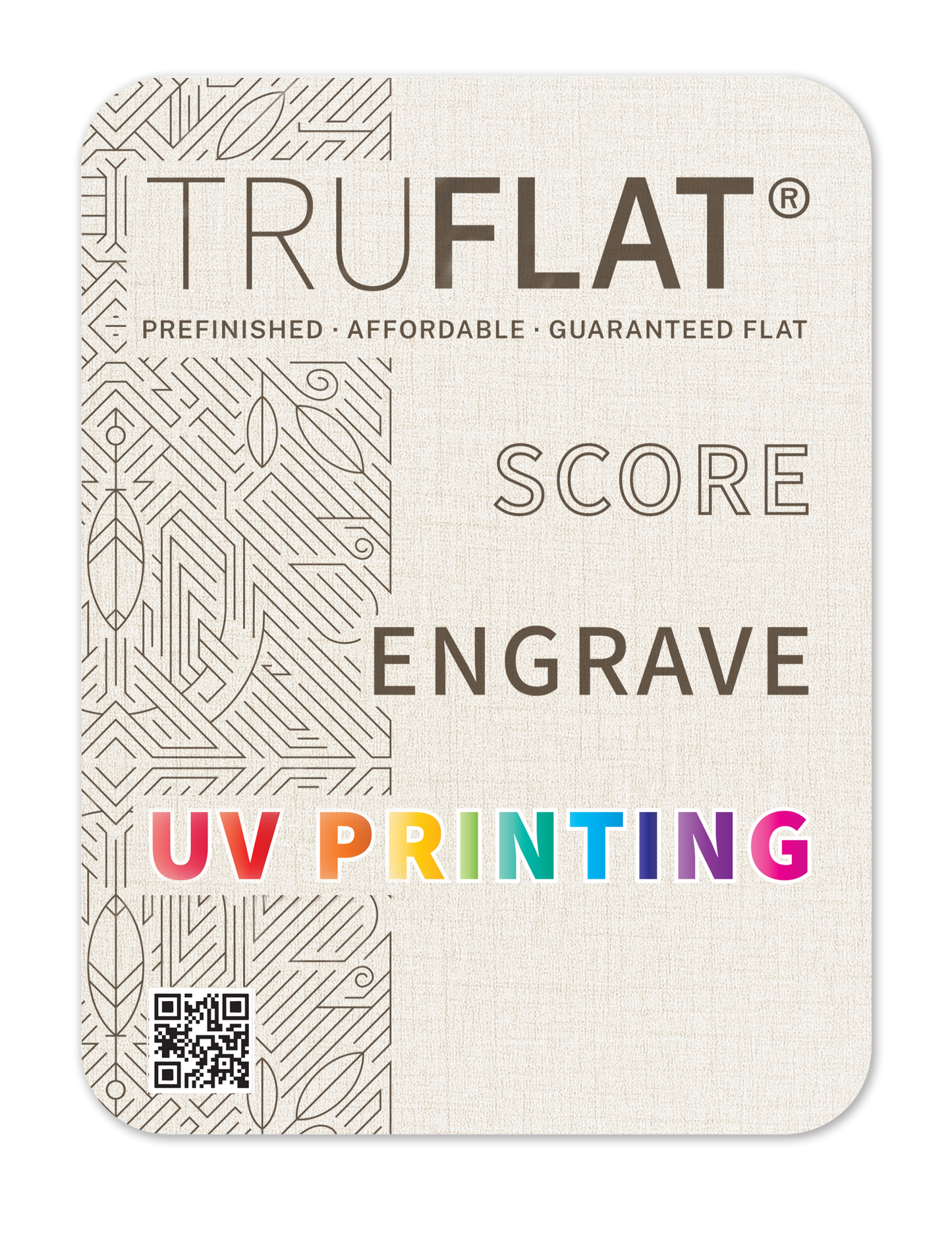 TruFlat® Linen Plywood Sheet 1257