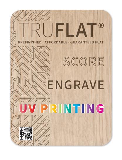 TruFlat® Oak Plywood Sheet 1255