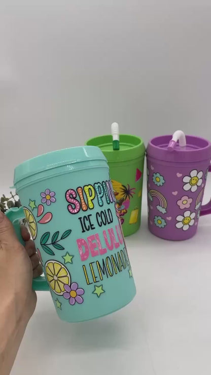 34oz Plastic Cups
