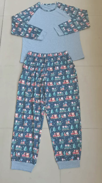 Christmas Trains Family PJ Sets - PRE-ORDER