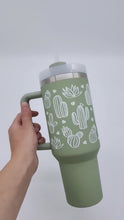 Load and play video in Gallery viewer, Gen2 40oz Tumbler with Handle
