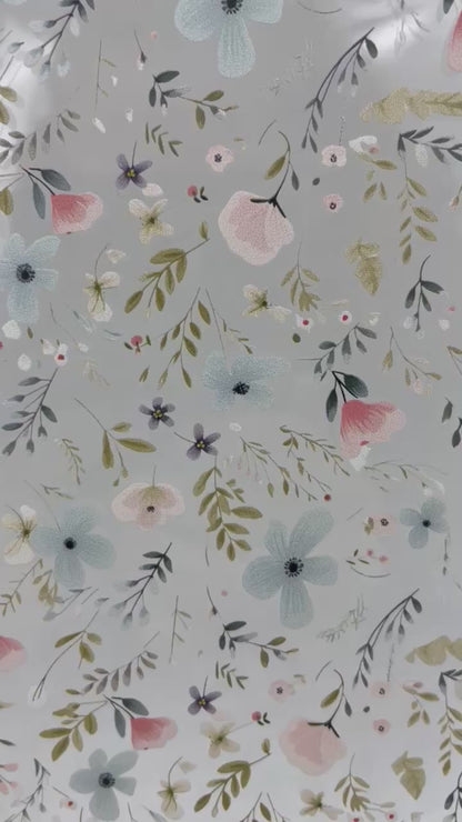 Watercolour Flowers - Printed Cast Acrylic Sheets 1002