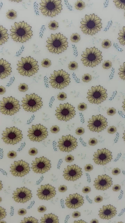 Sunflowers - Printed Cast Acrylic Sheets 1010