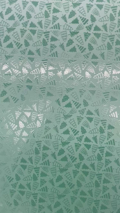 Christmas Trees - Printed Cast Acrylic Sheets 1006