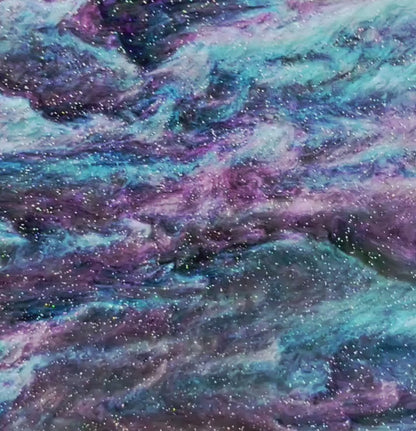 Midnight Waterfall - Galaxy Cast Acrylic Sheets 1076