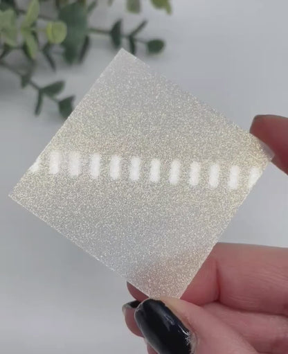 White - Iridescent Shimmer Cast Acrylic Sheets 1046