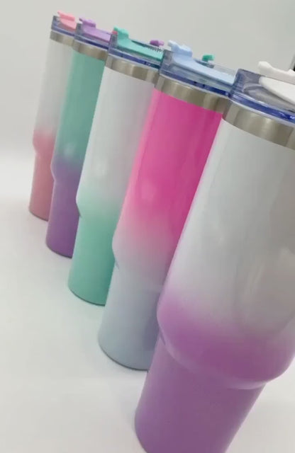 Shimmer Sublimation 40oz Tumblers