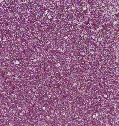 Tulle - Chunky Mix Cast Acrylic Sheets 1086