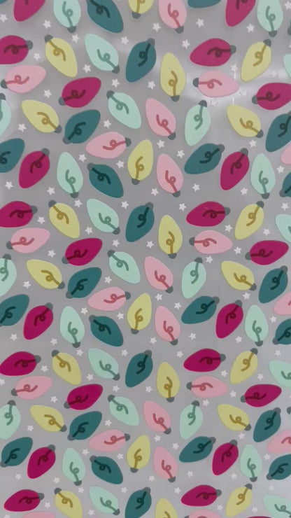 Christmas Lights - Printed Cast Acrylic Sheets 1007