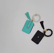 Load and play video in Gallery viewer, Wristlet Mini Wallet Keychain
