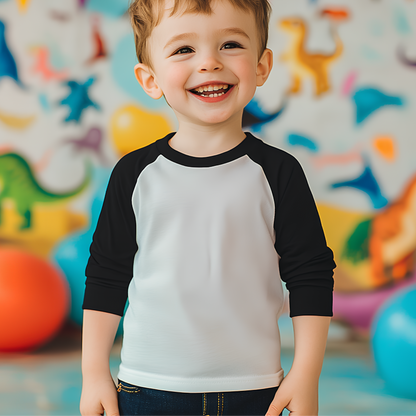 Toddler Raglan 3/4 Sleeve