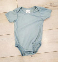 Load image into Gallery viewer, Baby Onesie 100% Polyester For Sublimation - In Stock Teal / 0-3
