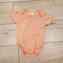 Load image into Gallery viewer, Baby Onesie 100% Polyester For Sublimation - In Stock Peach / 0-3
