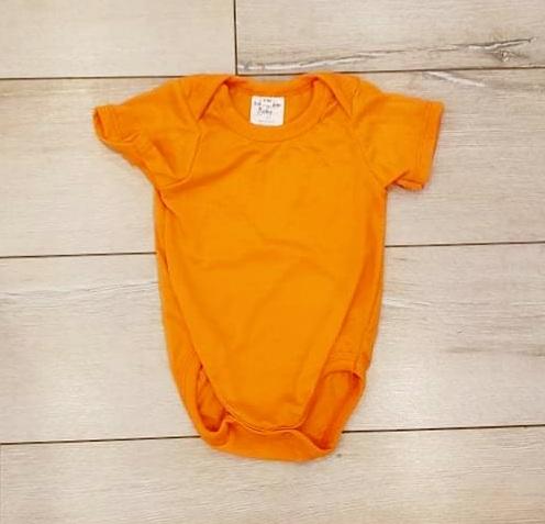 Baby Onesie 100% Polyester For Sublimation - In Stock