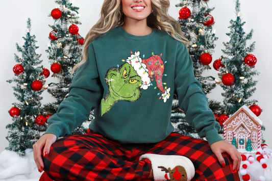 Peeking Grump DTF Transfer - 1382