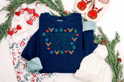 Beginning to look a lot like DTF Transfer - 1377