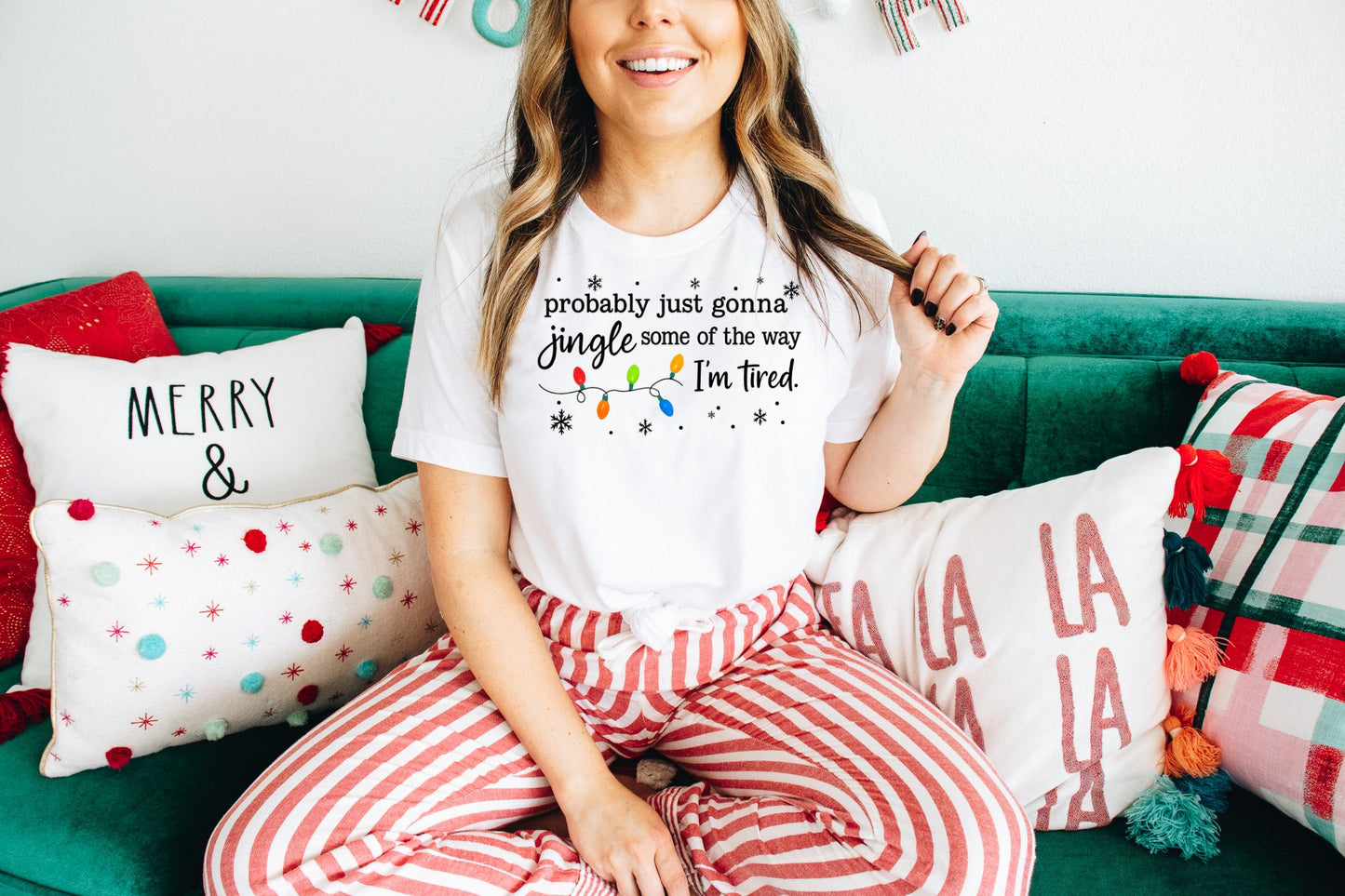 Jingle Some of the Way DTF Transfer - 1360